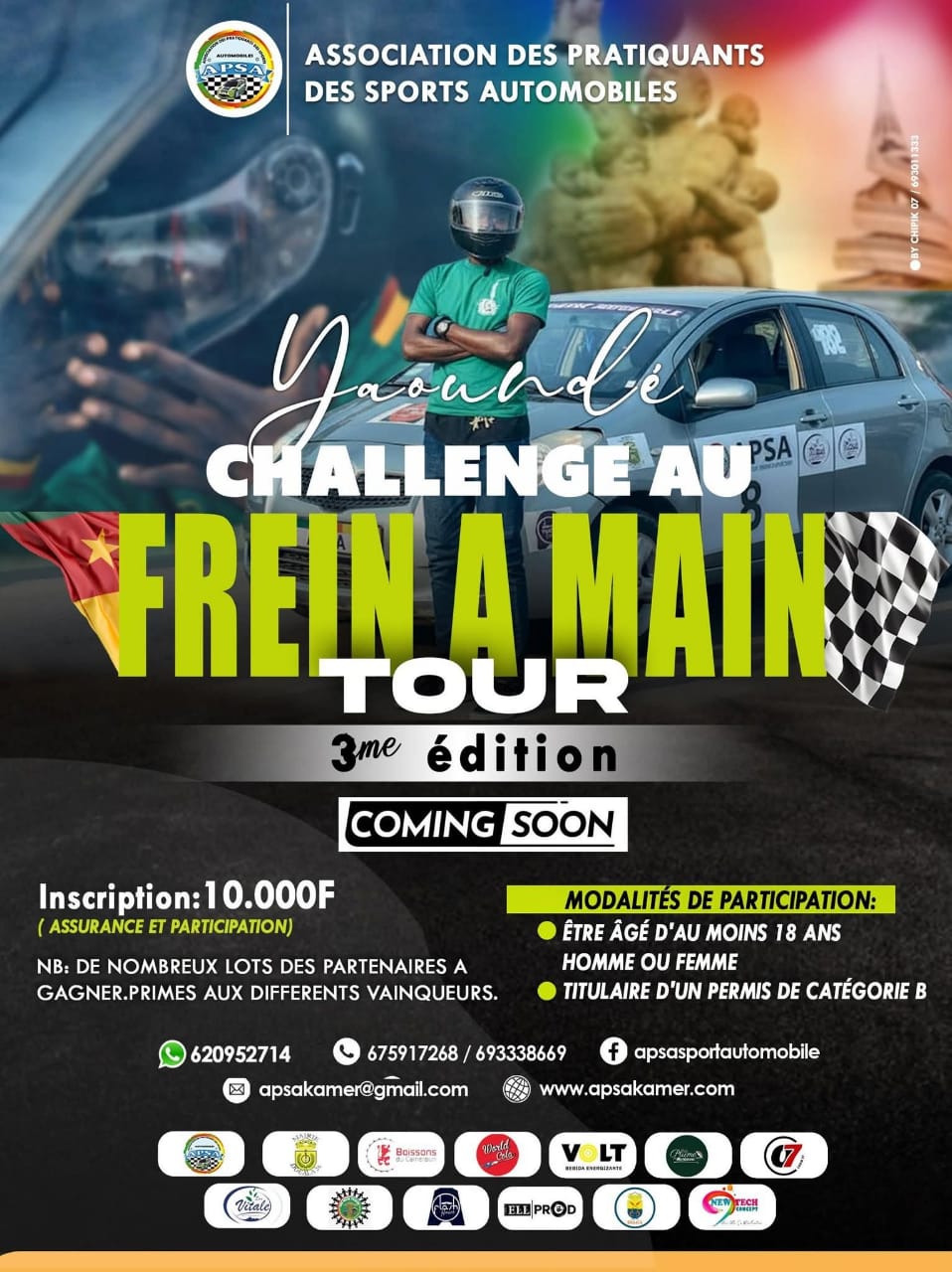 Challenge au Frein a Main Tour Troisième Edition